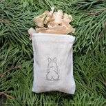 青森ひばサシェ〈コーギー〉後ろ姿 背中 肉球