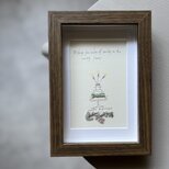 小さな絵シリーズ　/birthday 原画