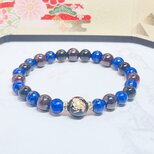 数量限定❗️2026年 丙午 飛躍を願って流れを整える◎午（馬）金彫り天然石ブレスレット｜No.839