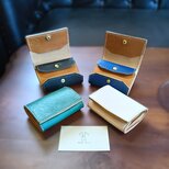 【希少】特別な価値ある「一点もの」鹿革三つ折り財布【ジビエレザー】