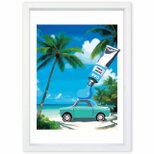 塗っちゃえ　クルマ　送料無料 　あらゆすお部屋のポスター　イラスト　ポスター　アートポスター　アート/sei検索新着順　3885