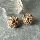 YA158-【 AVON 】エイボン・ヴィンテージイヤリング 1971 "Precious Pretender "