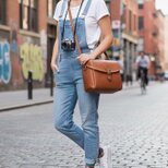 カメラバッグ バッグ ユニセックス 防水 レザー