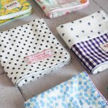 エフロッタのパッチワークなハンカチ2枚set