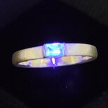 champagne dia(蛍光)＊925 ring