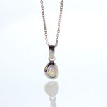 Sv925 オパールペンダント 0.10ct