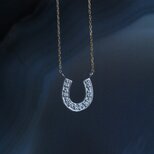 ホースシュー 馬蹄ネックレス Dia / K10【受注製作】