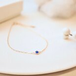 [Sot to] K10 ブレスレット（またはアンクレット） 【ラピスラズリ】