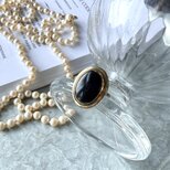 RS12-【 SARAH COVENTRY 】サラコベントリー・ヴィンテージリング 1960's Black Oval