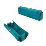 [送料無料] 美と機能を極めた、至高のスリムペンケース。置いたまま片手で簡単に瞬間開閉！『SKITTLE ペンケース』ターコイズ