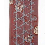 ★パッチワーク：道行コートの着物地を使ったタペストリーPatchwork: Tapestry Using Michiyu