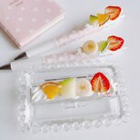 フルーツの印鑑ケース&フルーツペンセット　朱肉つき  フェイクスイーツ