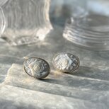 YA229-【 AVON 】エイボン・ヴィンテージイヤリング 1970〜80's "Rose Cameo"