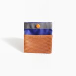 MINIポーチ　パープル　オレンジ