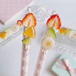 フルーツボールペン　Spring フェイクスイーツ  スイーツデコ