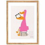 恋のマニュアル　アヒル　送料無料 　あらゆるお部屋のポスター　イラスト　アートポスター　アート/sei検索新着順　3906