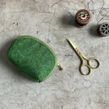 北欧ミドリのミニポーチ(p-090)