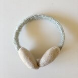 フエルトのイアーマフ　ライ麦