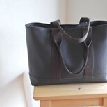 シンプルトート　ダークグレー