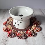 【3/31まで送料無料】ペット用お食事マット　一点限定　フードマット　ご飯マット　お水マット　小型犬　猫　No.445