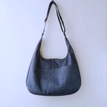 ☆一点もの☆ デイリーバッグ 斜め掛けショルダー 濃いネイビーデニム