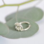 ゾウムシのイヤーカフ・SV