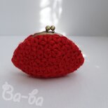 ばあば♪リフ編みふわっとがま口（sälviä・C1741)