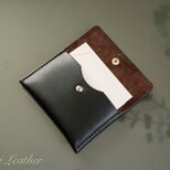 《RIVER》フラップカードケース　ブラック