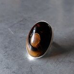 タイガーアイシルバーリング#12