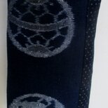 ８５８８　絣と絵絣で作ったスマホショルダー　＃送料無料