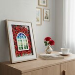 油絵 油彩画 原画「窓の先」絵画 アート インテリア 壁掛け