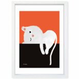 眠い仔ねこ　ネコ　送料無料 　あらゆるお部屋のポスター　イラスト　ポスター　アートポスター　アート/sei検索新着順　3918