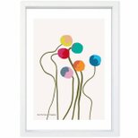 しあわせのつぼみ　花　送料無料 　あらゆるお部屋のポスター　イラスト　アートポスター　アート/sei検索新着順　3948