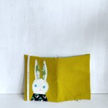 うさぎブックカバー　文庫サイズ