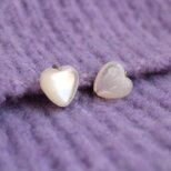 白蝶貝♡　Yピアス　Silver／14KGF／K10／K18