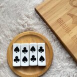 クローバー　スペード　トランプ　箸置き 4つ