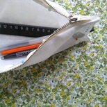 「A・・さまオーダー」cutwork刺繍×linen PenCase