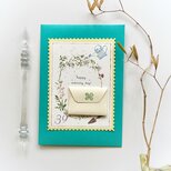 封筒つきカードA×T〜with a tiny letter