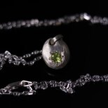 【お買い得】ペリドット・ペンダント（チェーン付き）【カンテラジェム・グリーンエッグ】