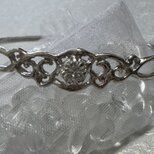 唐草バングル(石付き)