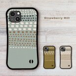 グリップケース ドット柄 北欧 耐衝撃 iPhoneケース