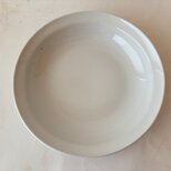 フランスアンティーク皿 大きめサラダディエ 白磁