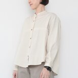 back slit shirts / cream