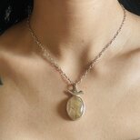 ルチルクォーツ ネックレス シルバー925 | 金運・浄化 | 太陽神経叢チャクラ