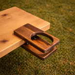 無垢材クリップ式ドリンクホルダー｜ウォールナット／アカシア