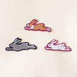 刺繍ワッペン/うさぎ