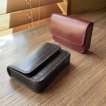《自立型》レザーカードケース（ブライドルレザー）
