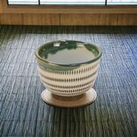 飛びかんな　煎茶碗【小石原焼】