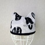 魅せる☆一点物♪ベビーネコ耳ワッチ【48～52センチ】トレーナー地&スムース地リバーシブル