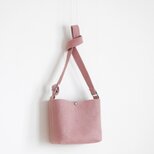 〈 桜と茜の染め 〉ショルダーバッグ